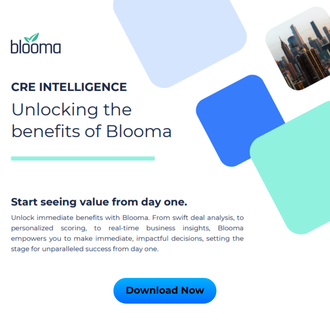 CRE intelligence brochure cover