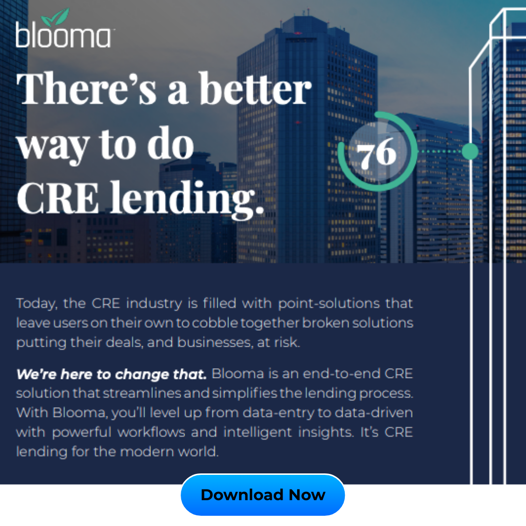 CRE lending infographic cover